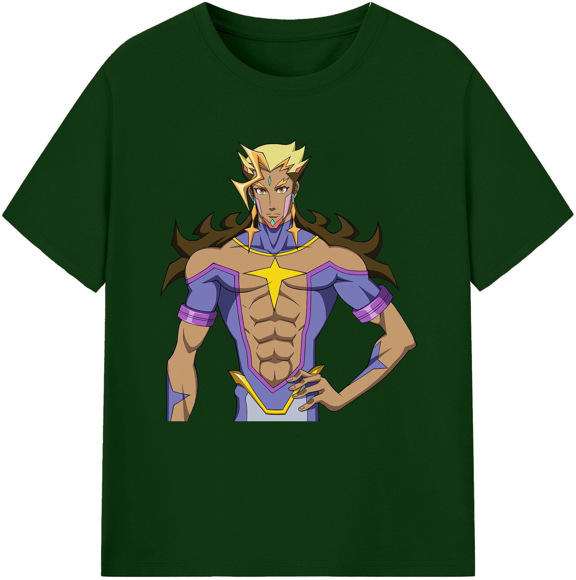 （画像用） 遊☆戯☆王 Yu-Gi-Oh! 綿100％半袖Tシャツ（フロントプリント）